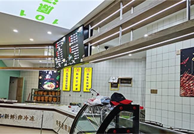 合肥面館裝修，牛真牛面館設(shè)計(jì)裝修實(shí)景案例